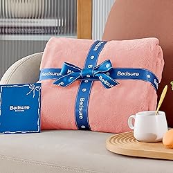 Bedsure GentleSoft Fleece Throw Blanket for Couch