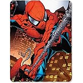 Marvel Spider-Man, "Web Swing" Fleece Throw Blanket, 45" x 60", Multi Color