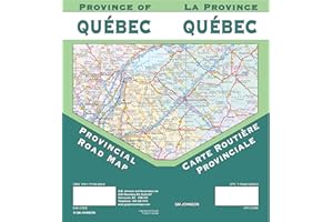 Quebec Provincial Road Map
