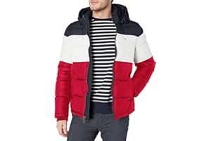 Tommy Hilfiger mens Classic Hooded Puffer Jacket (Regular and Big & Tall Sizes)