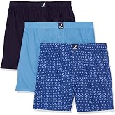 Nautica Men's Classic Cotton 3-Pack Woven Boxers