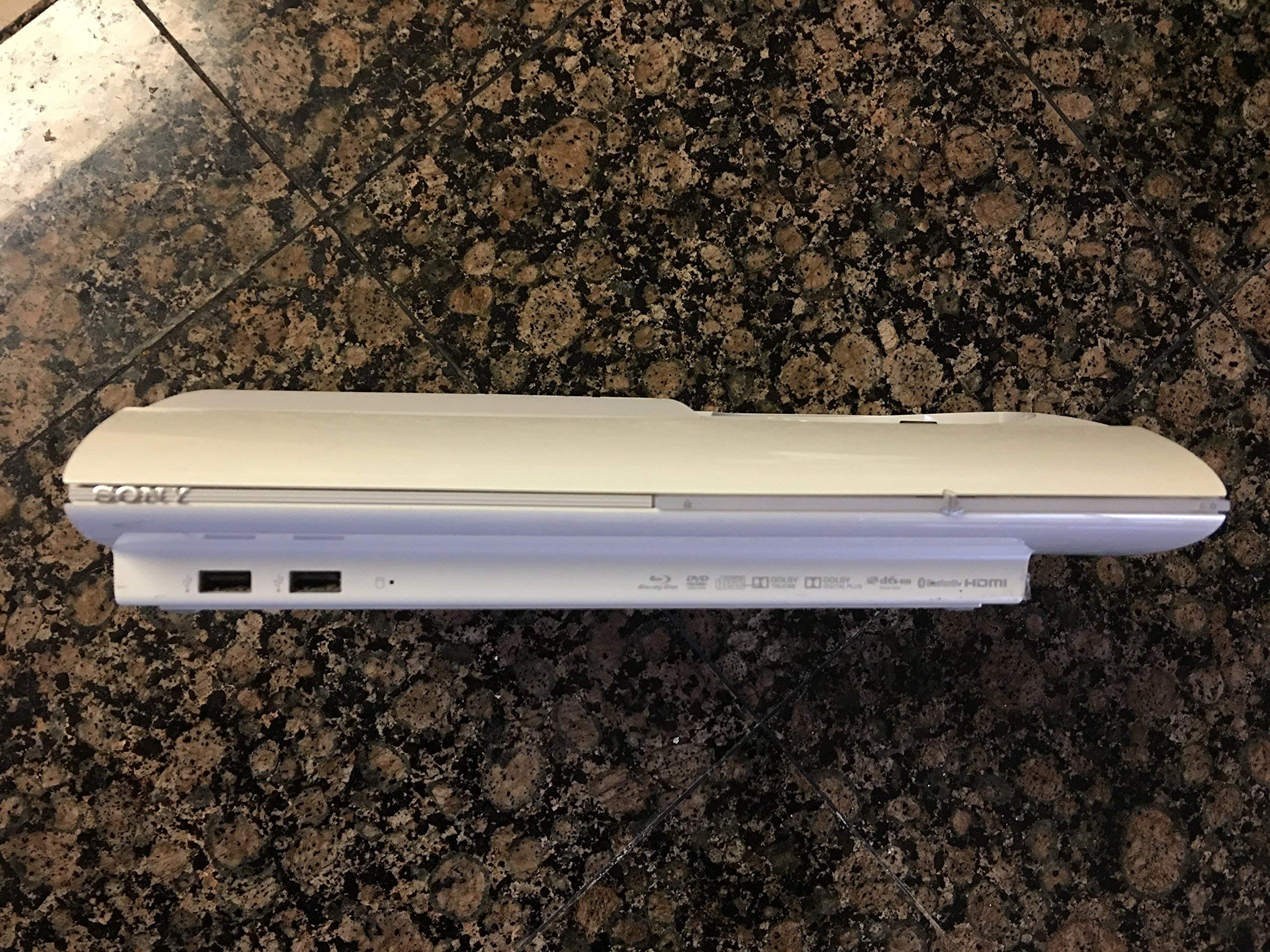 Sony PlayStation 3 PS3 Super Slim CECH-4012 500GB Console - White (Renewed)