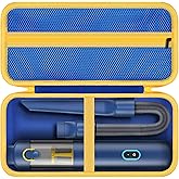 Aenllosi for Fanttik V8 Apex/Slim V8 Mate/V10 Apex/Slim V10 Mate Car Vacuum Hard Case, Fanttik Cordless V8/V10 Car Vacuum Organizer, Blue (Case Only)