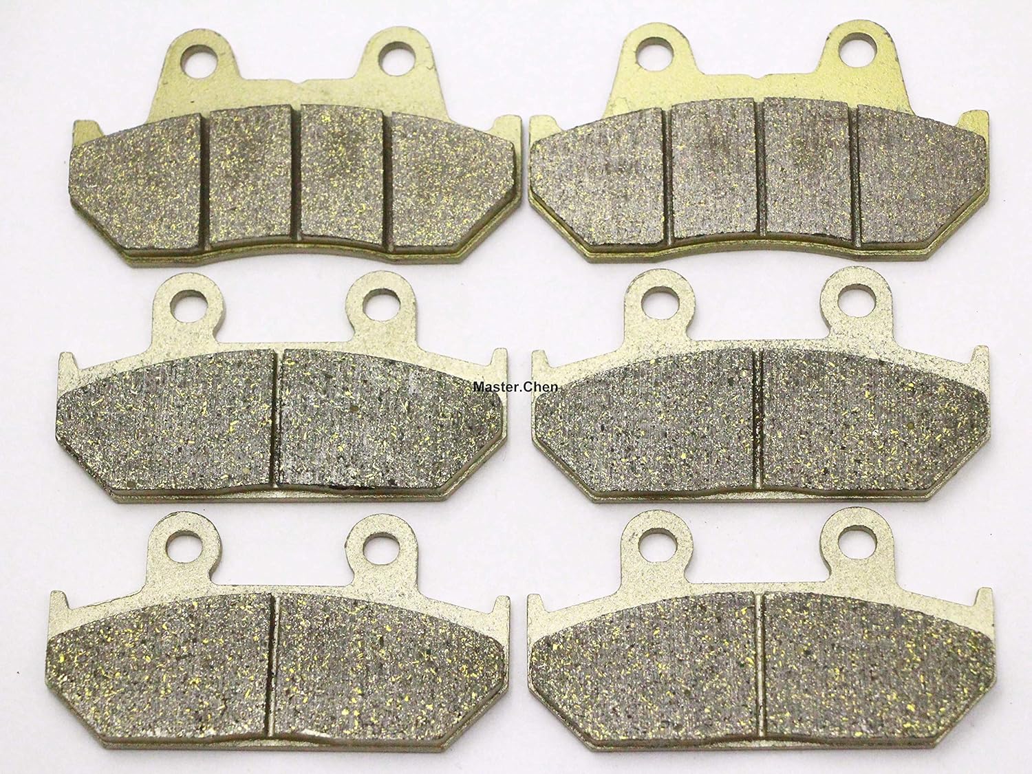 Master Chen Front Rear Brake Pads Brakes for Honda GL 1500 Goldwing