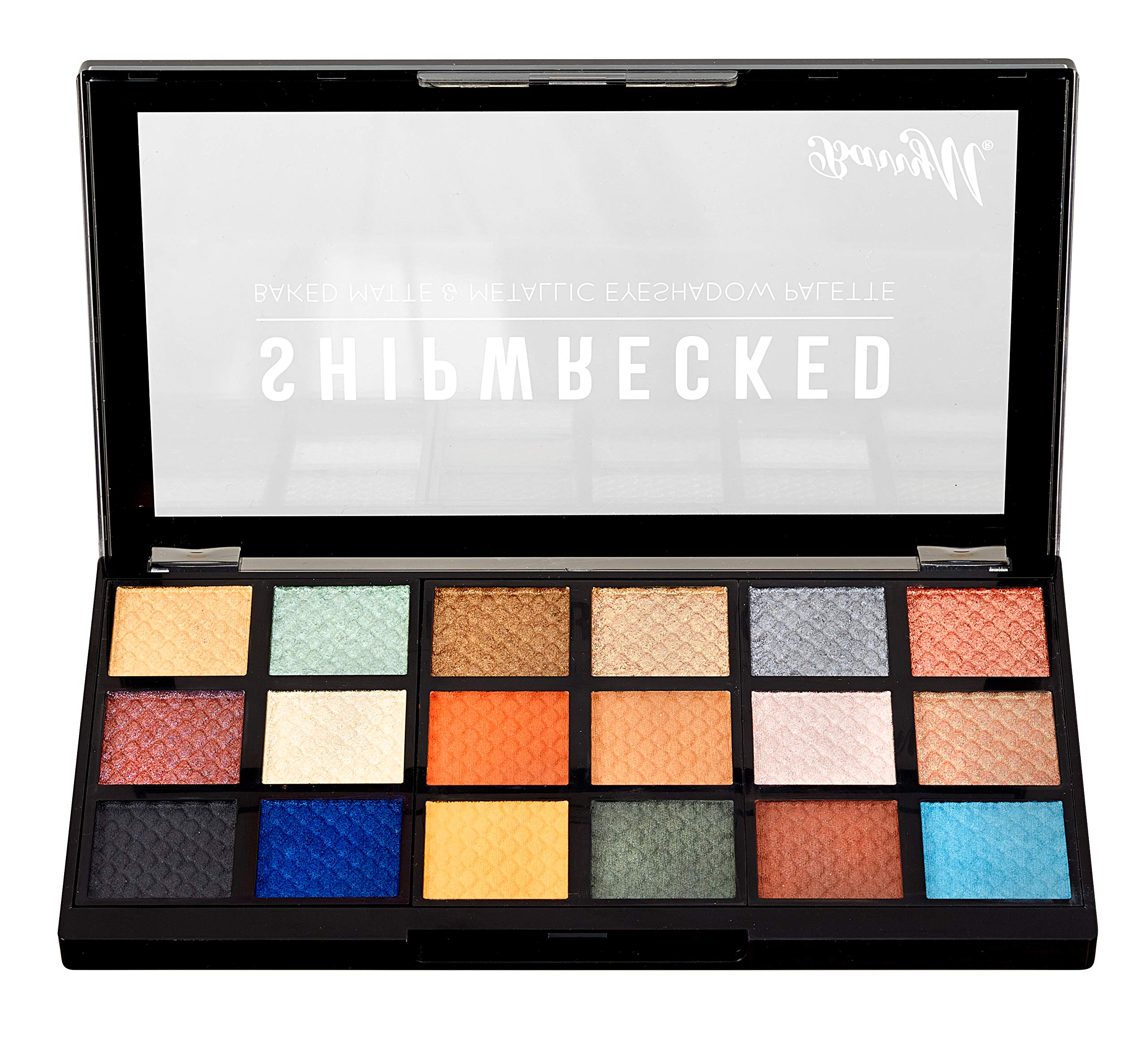 Barry M Cosmetics Baked Eyeshadow Palette, Shipwrecked