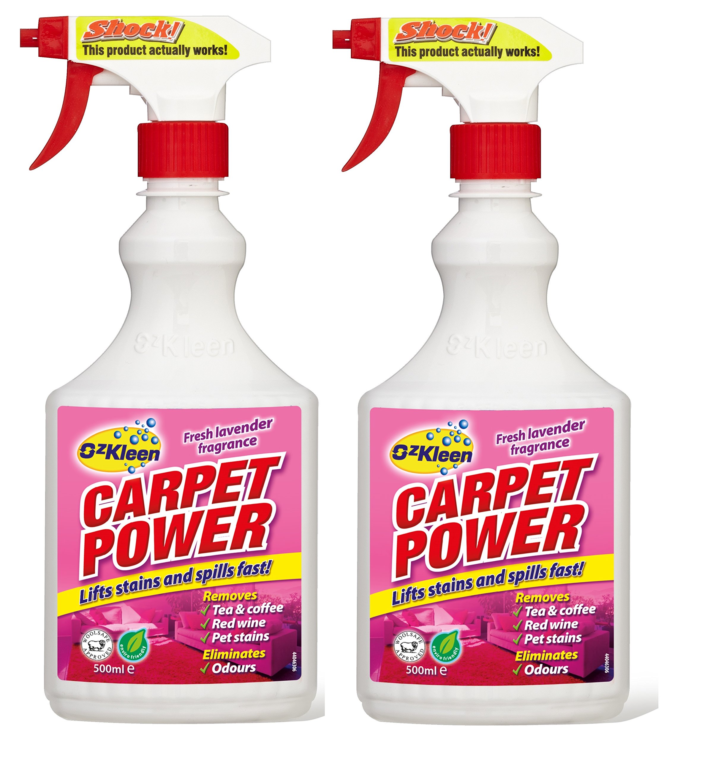 OzKleen Carpet Power Cleaner 500 ml (Pack of 2)
