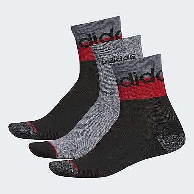 adidas men's high quarter sock