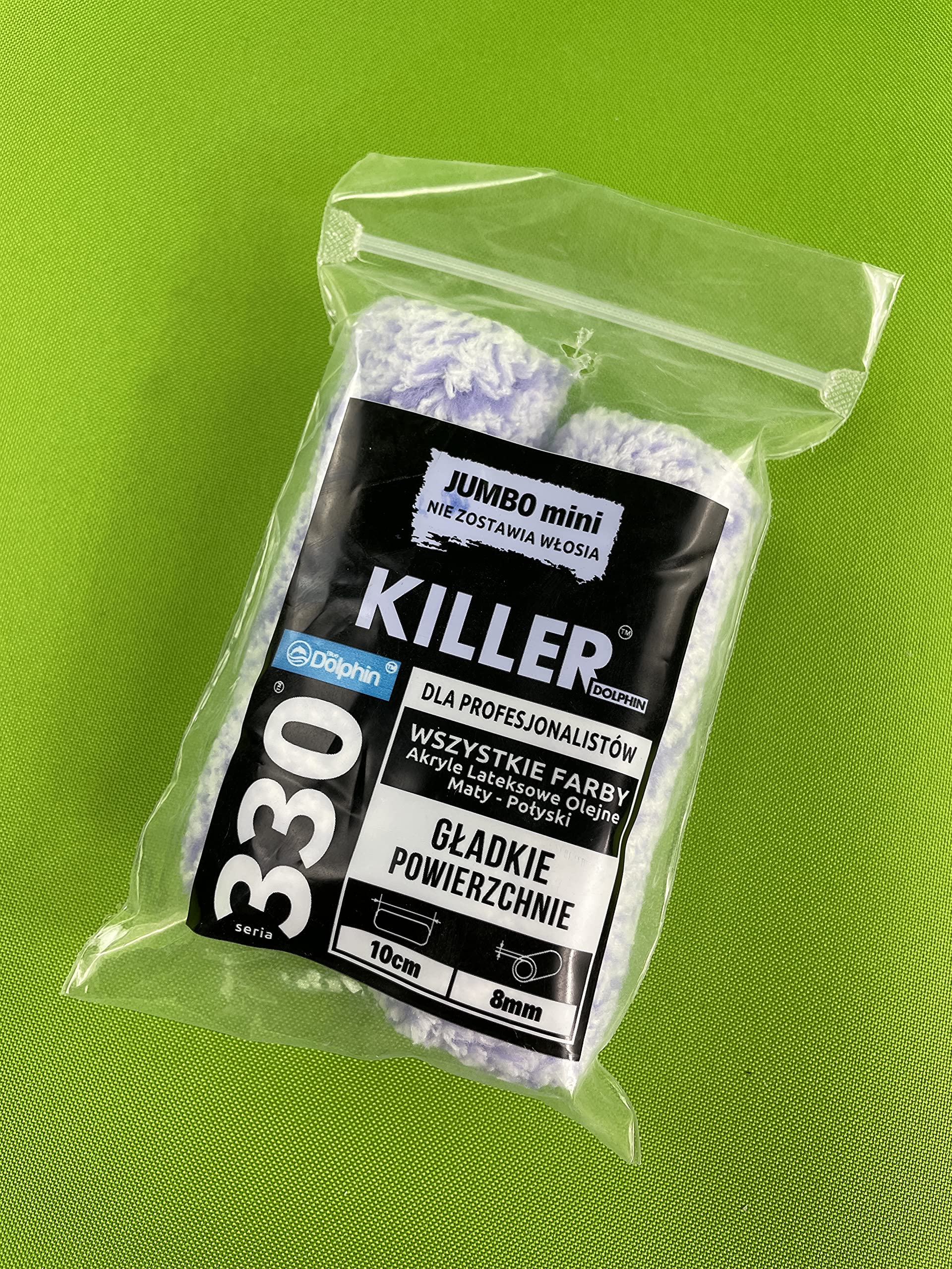 Professional Paint Roller Set with Sleeve, Heavy Duty 10cm