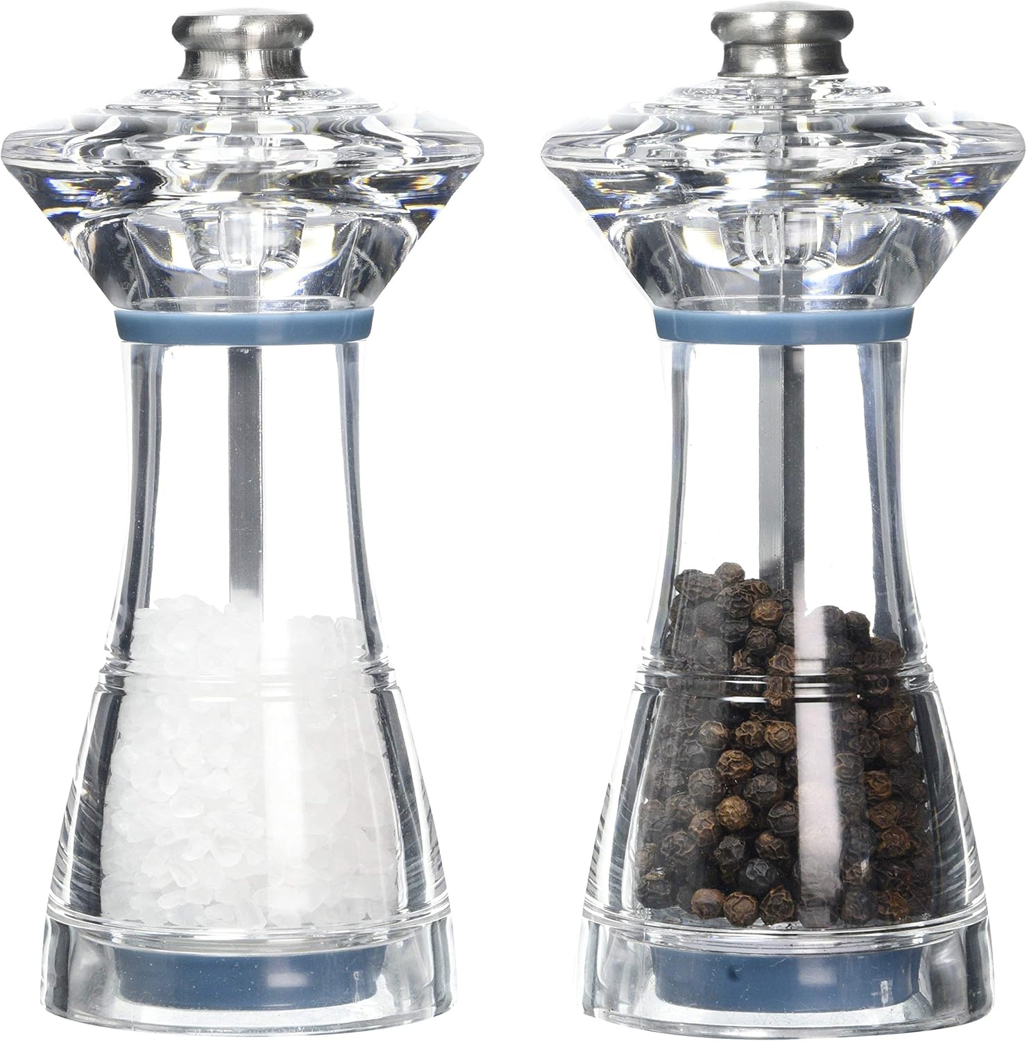 Jamie Oliver Cookware Range Salt and Pepper Mill Gift Set, Acrylic