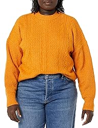 Amazon Essentials Women's Soft-Touch Modern Cable
