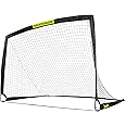 Franklin Sports Blackhawk Backyard Soccer Goal - Portable Pop Up Soccer Nets - Youth + Adult Folding Indoor + Outdoor Goals - Multiple Sizes + Colors - Perfect for Games + Practice