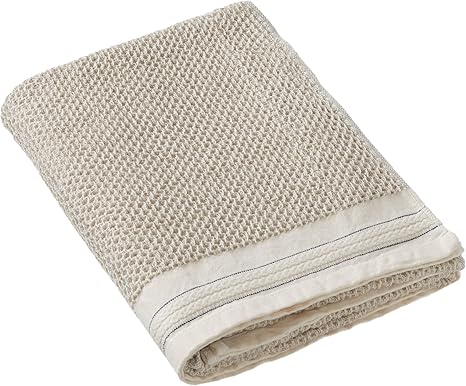 Amazon Co Jp 今治タオル リネン プチワッフル バスタオル 約縦63 横1cm B ブルー ホーム キッチン