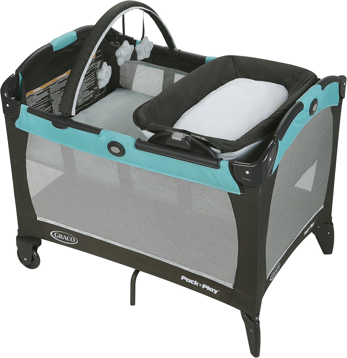 graco pack n play with reversible lounger & changer