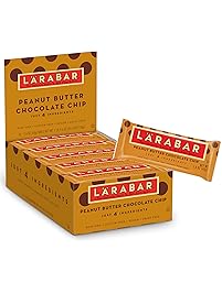 Larabar Gluten Free Bar, Peanut Butter Chocolate Chip, 1.6 oz Bars (16 Count)