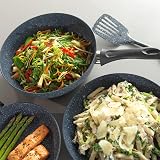 Russell Hobbs Nightfall Stone Wok 28cm Non-Stick Induction Pan view 5