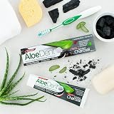 Aloe Dent Charcoal Toothpaste Fluoride Free 100 ml Pack of 2 view 4