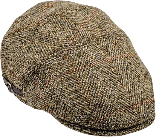 next harris tweed flat cap
