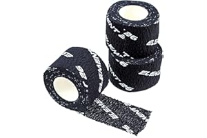 Element 26 Athletic Weight Lifting Tape - Premium Thumb and Finger Tape - Black Hook Grip Tape - Sticky and Stretchy Tape with Sweat Resistant Adhesive - Tape for WODs, Boxing, BJJ