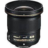 Nikon AF-S FX NIKKOR 20mm f/1.8G ED Fixed Lens with Auto Focus for Nikon DSLR Cameras