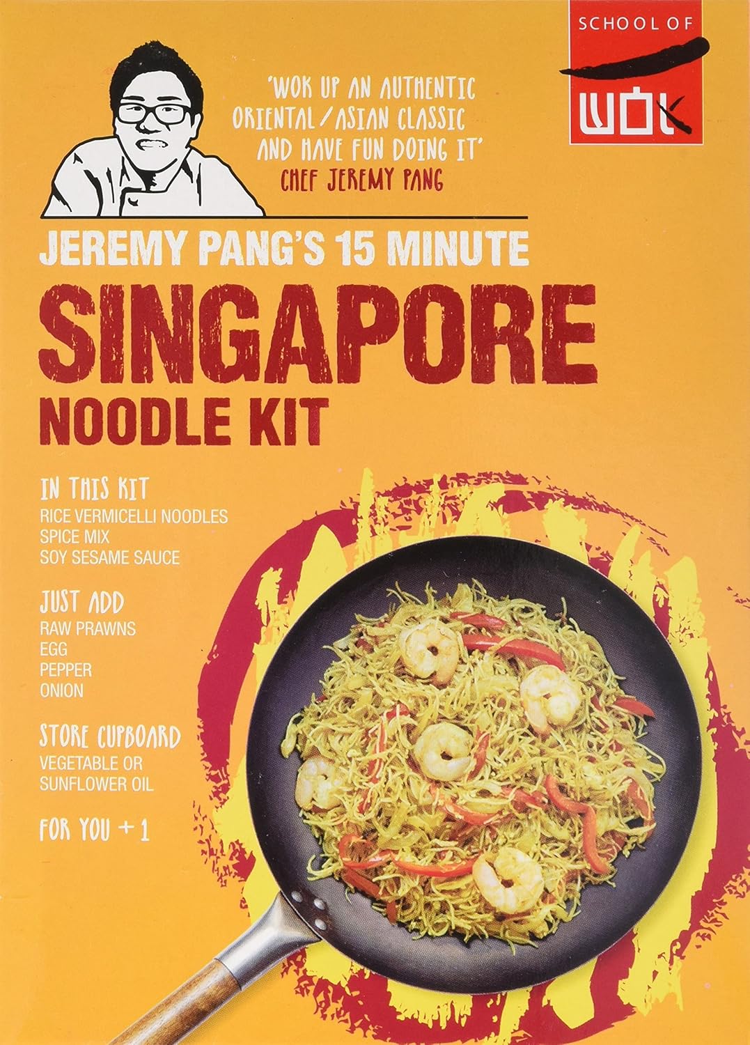 School of Wok Singapore Noodle Kits 157g (Pack of 2) Amazon.co.uk Grocery