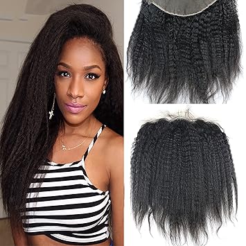 Amazon Com Dreambeauty 13 4 Full Lace Frontal Closure Kinky