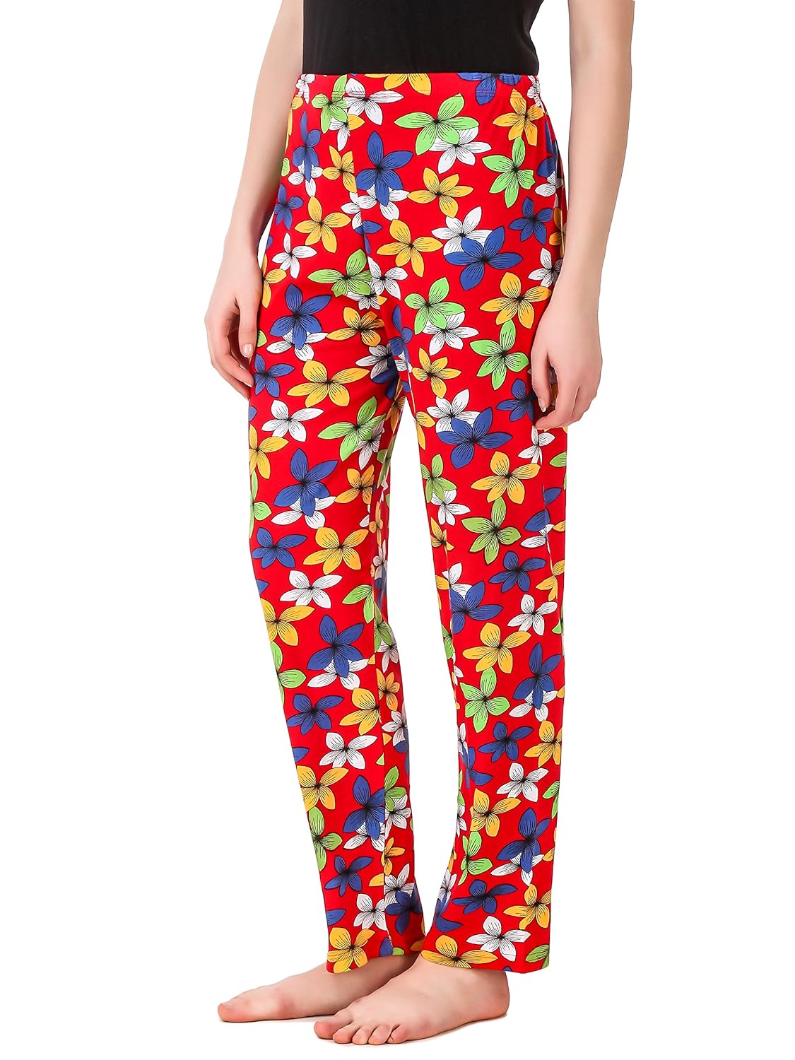 masha women's cotton printed multicolor pyjama-pj-a13-126-s-p