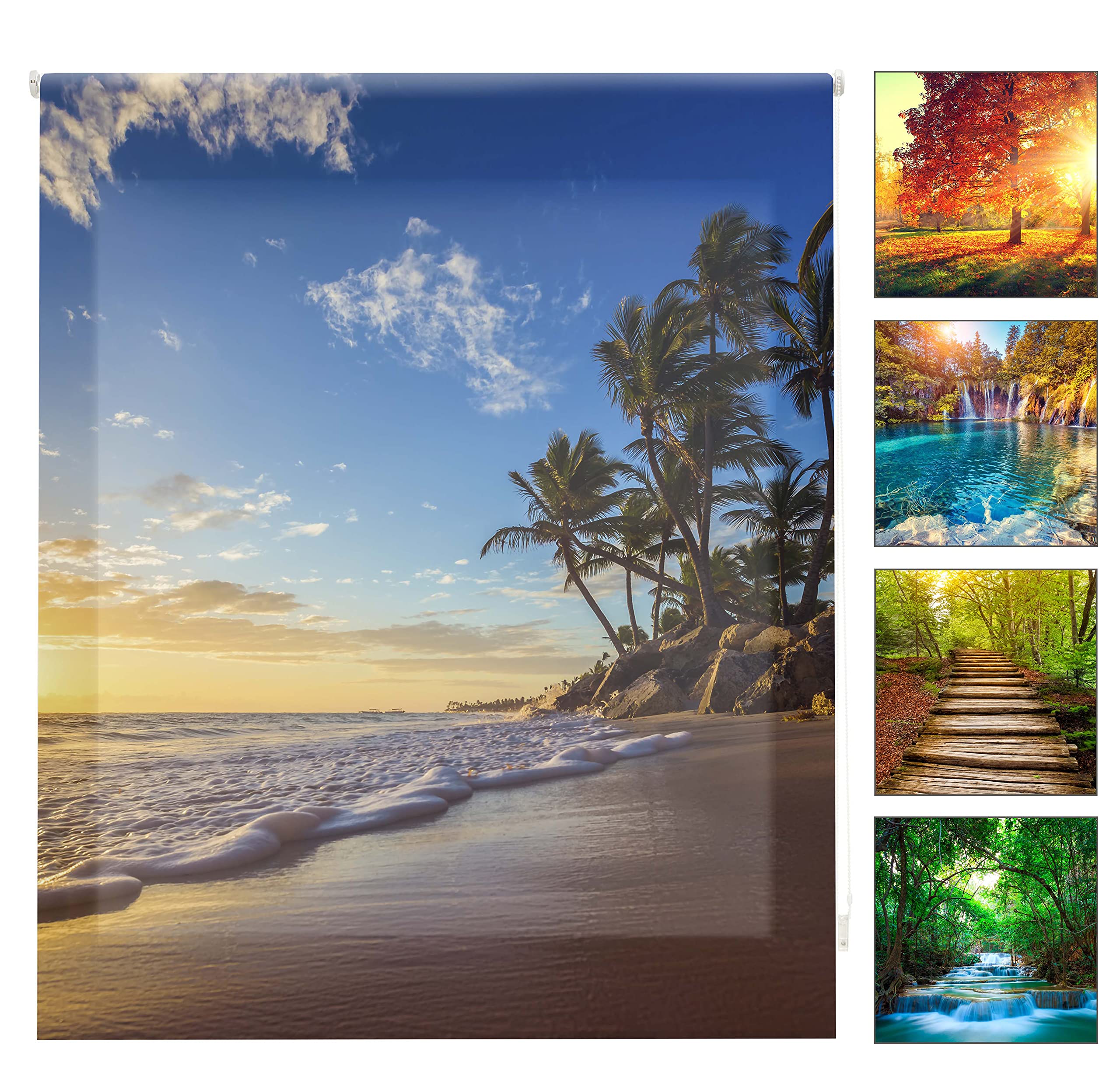 blindecor w-p-77231 – Roller Translucido Digital Print, 110 x 180 cm