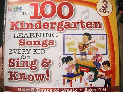 Mmv Wonder Workshop Kids Learning Center Mixed Artist Top 100 Kindergarten Learning Songs Every Kid Can Sing Know Amazon Com Music top 100 kindergarten learning songs