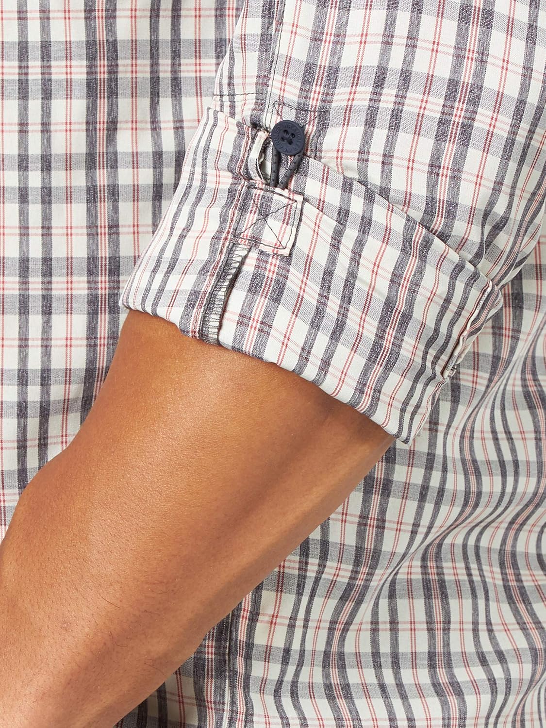 ATG by Wrangler Men's Long Sleeve Hike to Fish Shirt at  Men’s Clothing store
