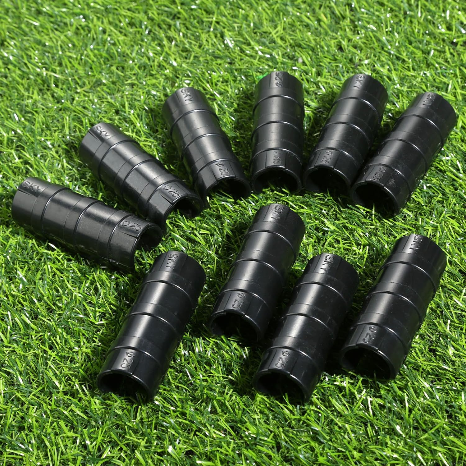 Mtsooning 10pcs Greenhouse Clips, 25mm Garden Netting Clips ABS Plastic Snap Clamps for Film Shade Net & Tunnel Hoops - Image 5