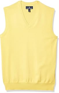 sweater vest yellow