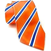 Pencil Stripe Ties for Men - Woven Necktie - Mens Ties Neck Tie by Scott Allan