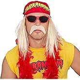 Hogan Wrestler Deluxe Complete Set Adult Halloween Costume Cosplay