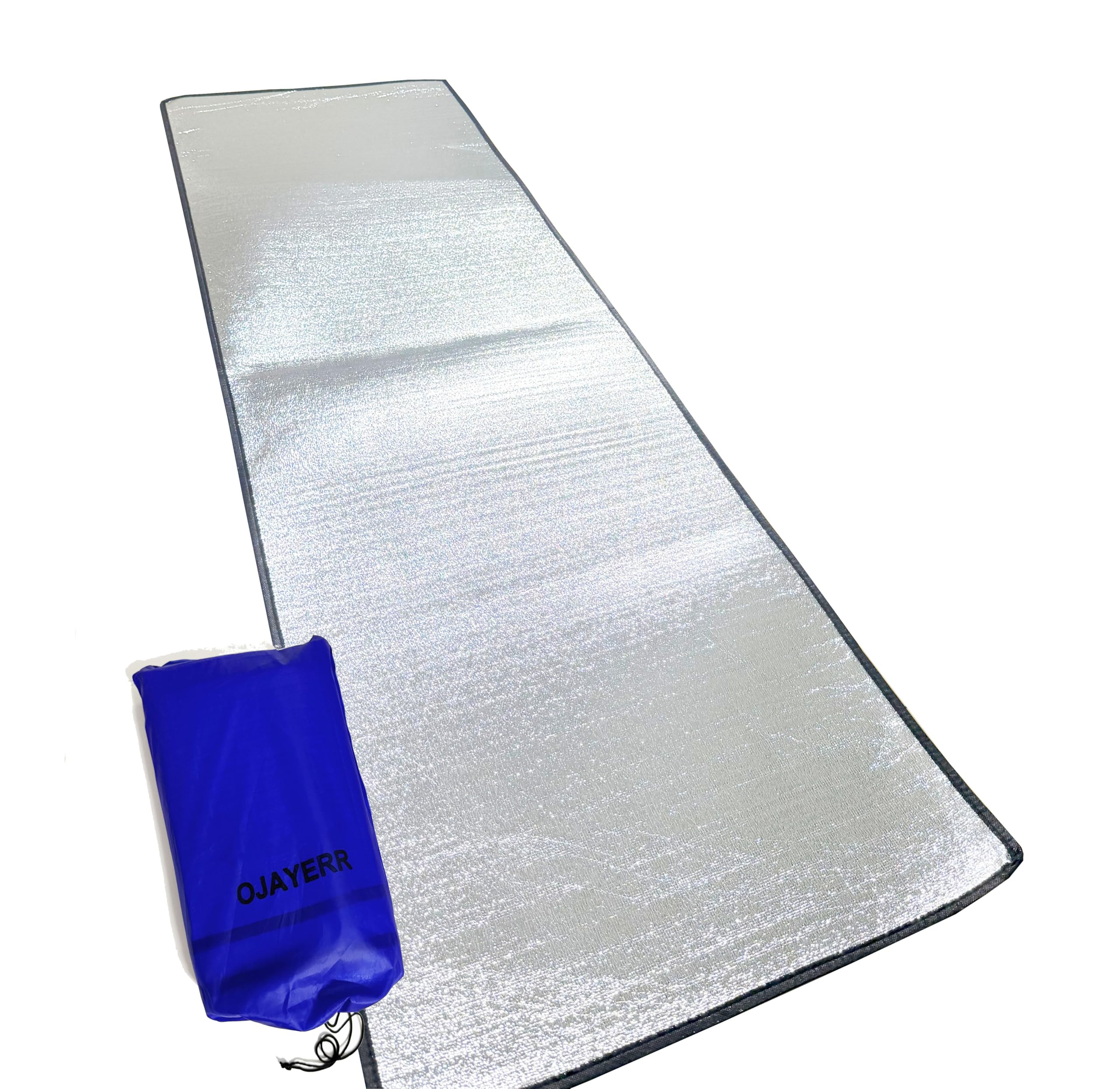 Aluminum Foam sleeping mat for camping insulating mats thermal Blanket foldable tent mat floor pad of aluminum foil reflect heat, ultralight