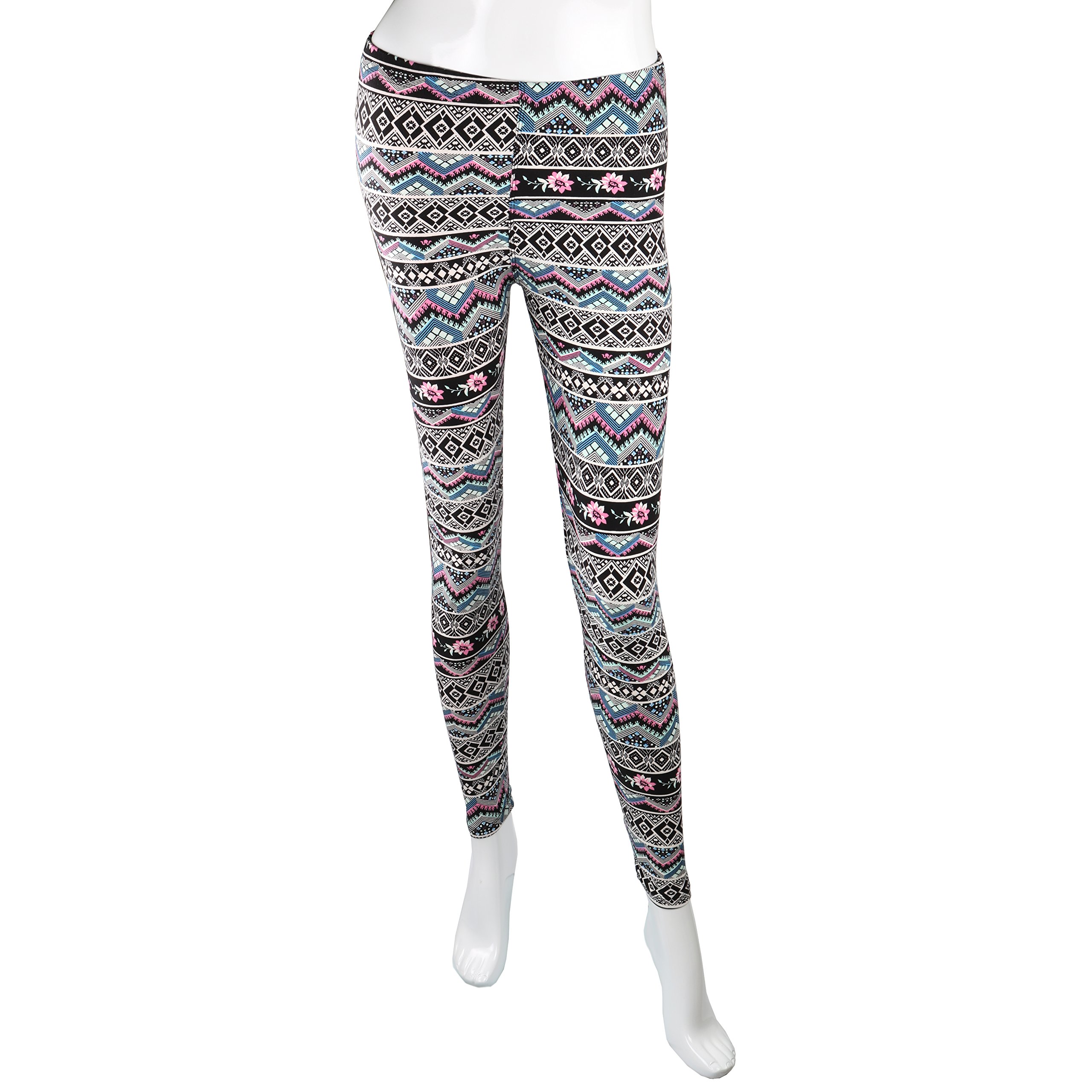 DYHDelf Stretchy Tight Leggings Super Soft Popular Printed Women's Leggings