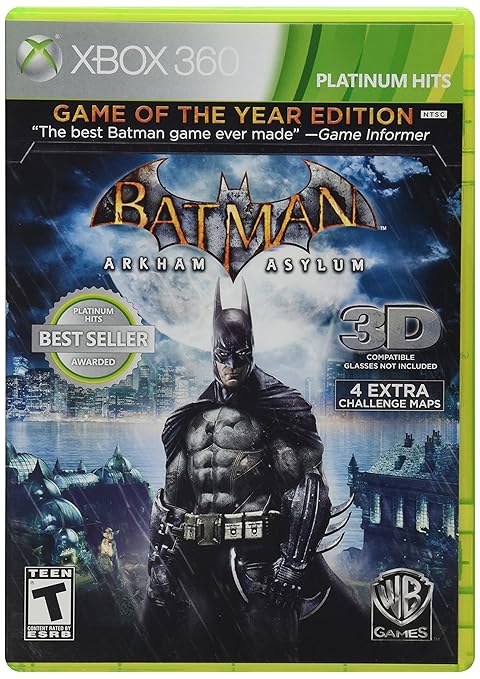 Batman Arkham Asylum Challenges