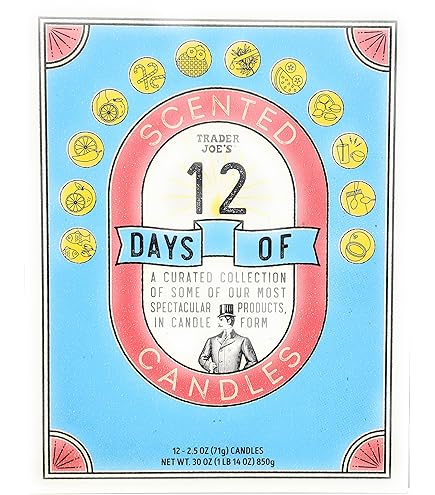 Amazon.com: Trader Js 12 Days of Scented Candles Calendar (2024