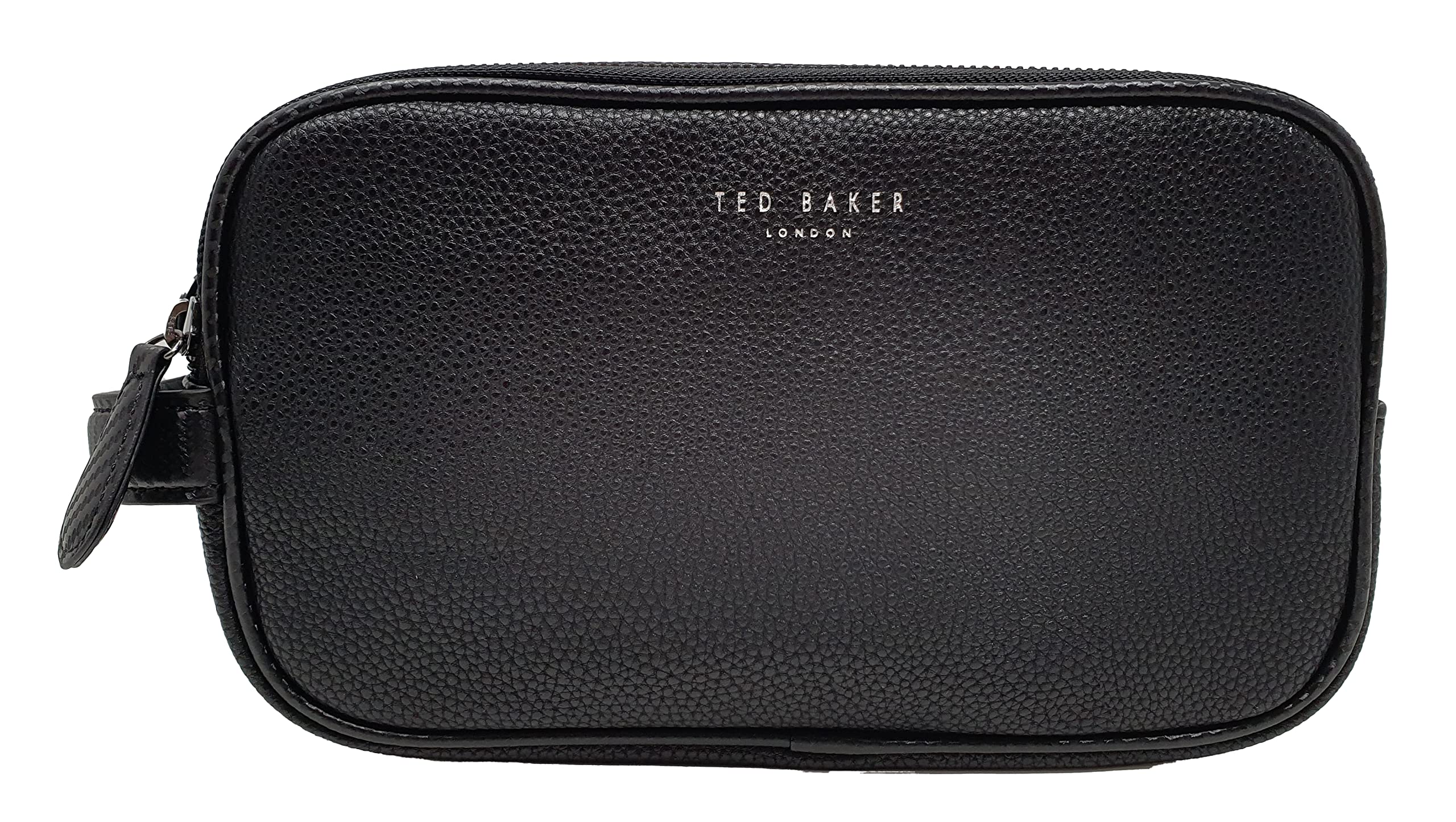Ted Baker Criss Double Zip Wash Toiletry Bag in Black