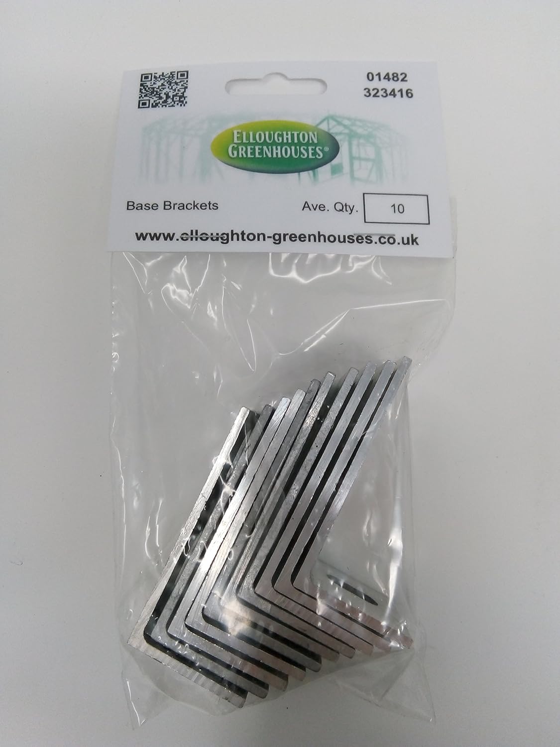 10 Greenhouse Angled Base Brackets Home Improvement