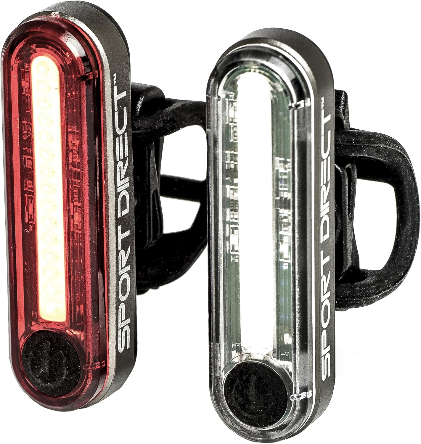 Sport Direct™ Superbright 130 Lumens Front/Rear Bicycle/Bike USB Rechargeable set. 20xCOB LED's Visibility 800m+ IPX8 Waterproof *SEE 360 VIDEO* - Image 4