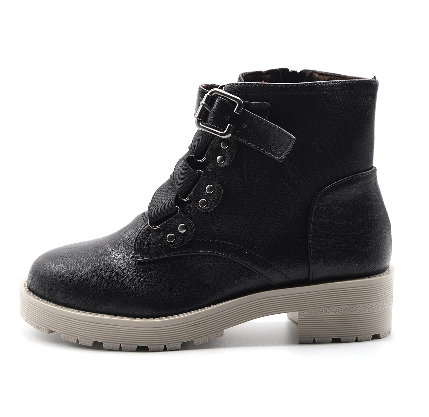 brauch women's black boots