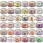 36 Pack Scented Candles Set for Home, Relaxing Stress Relief, Aromatherapy - Natural Soy Wax and Fragrance - Gifts for Women, Mom, Best Friend, Wife, Birthday