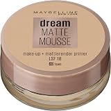 Maybelline Jade Dream Matte Mousse Foundation 30 Sand 40 Fawn Normal Oily Skin