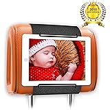 Universal Car Headrest Mount Holder, Valoin Portable Car Back Seat Holder for All 7 Inch to 10.5 Inch Tablets(For Apple iPad,iPad Air, iPad Mini 2/3/4, iPad Pro 9.7", Samsung Galaxy Tab and More)