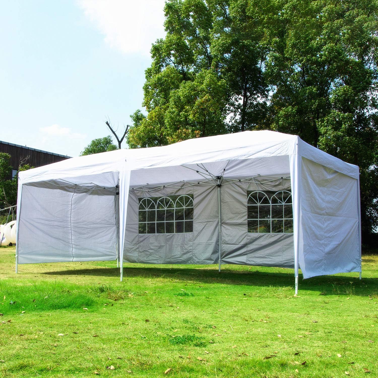 Amazon.com : NSdirect 10 x 20 ft Pop Up Outdoor Canopy Tent, Easy