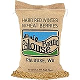 Hard Red Winter Wheat Berries | 5 LBS | Family Farmed in Washington State | Non-GMO Project Verified | 100% Non-Irradiated | 