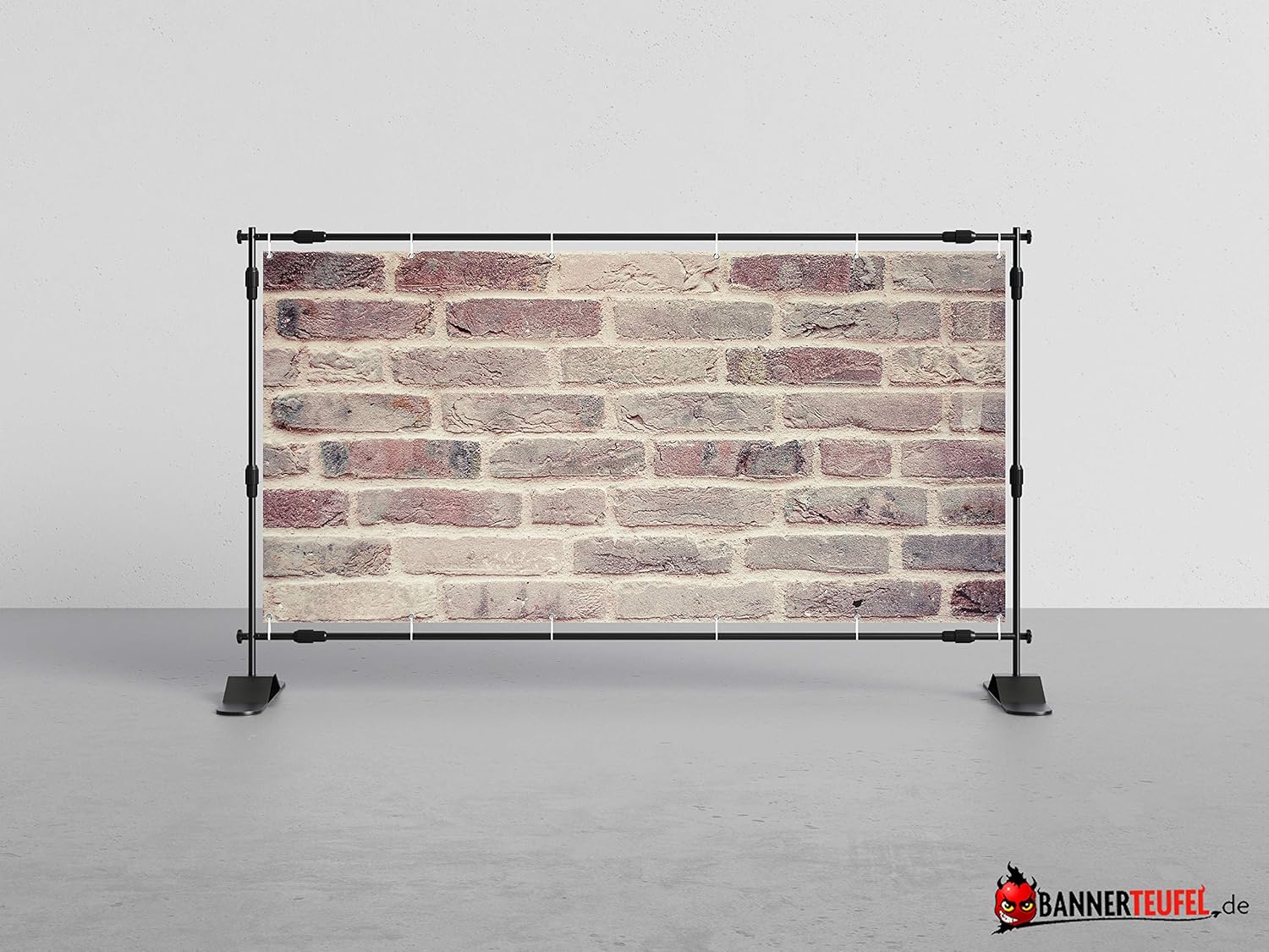 Bannerteufel Mesh Privacy Screen Stone Wall Construction Fence
