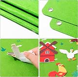 WATINC Solar System Felt Story Board Educational Toy Montessori Preschool Kit view 3