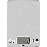 Escali Arti Glass Food Scale Digital Countertop Kitchen, Baking and Cooking Scale with Nutrition and Calorie Counter, 15-Poun