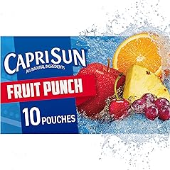 Capri Sun Fruit Punch Ready-to-Drink Juice (10 Pouches)